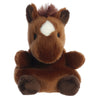 Aurora® Adorable Palm Pals™ Truffle Brown Horse™ Stuffed Animal - Fun Collectible Plush for Kids and Adult Collectors - Perfect for Decorating Rooms