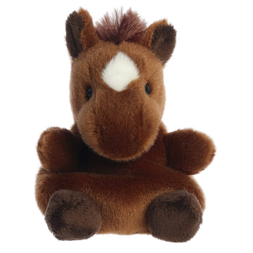 Aurora® Adorable Palm Pals™ Truffle Brown Horse™ Stuffed Animal - Fun Collectible Plush for Kids and Adult Collectors - Perfect for Decorating Rooms