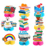 9 PCS Book Honeycomb Centerpieces Table Decorations Books Table Centerpieces for Books Party Supplies Reading Birthday Party Decorations Library
