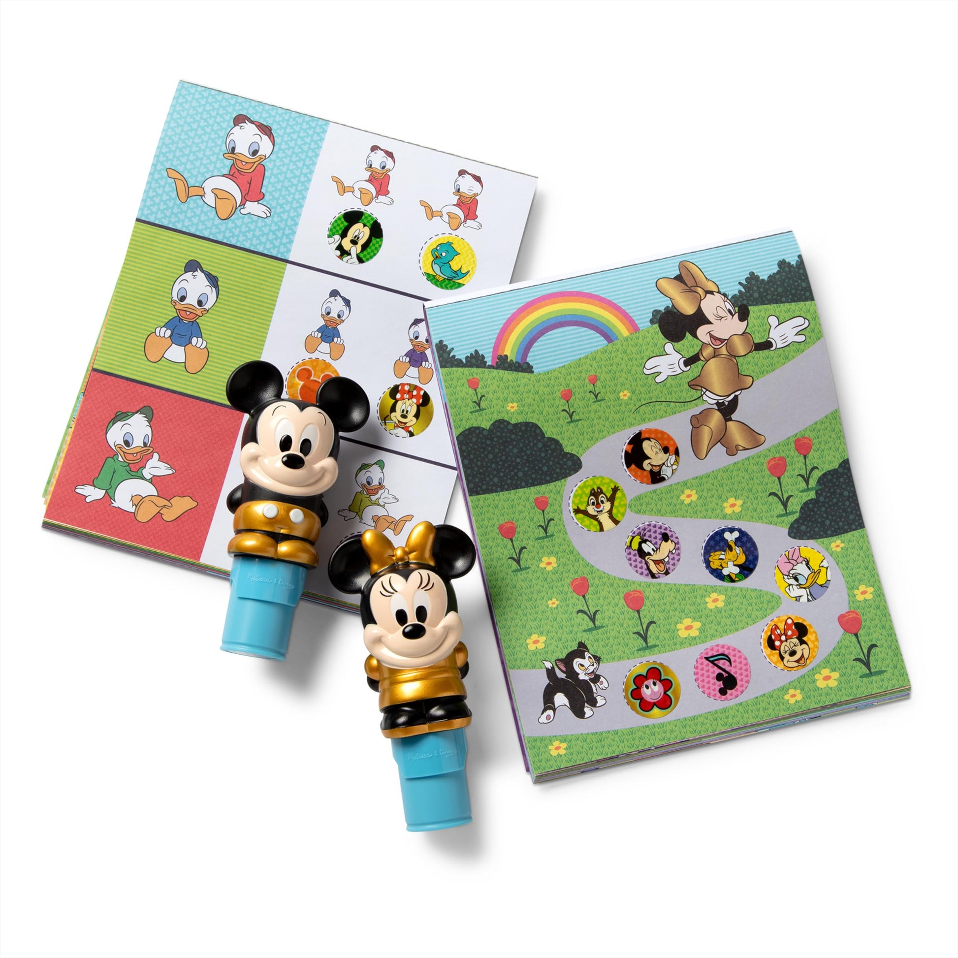 Melissa & Doug Sticker Wow! Disney Mickey & Minnie 2-Pack Stamper Set