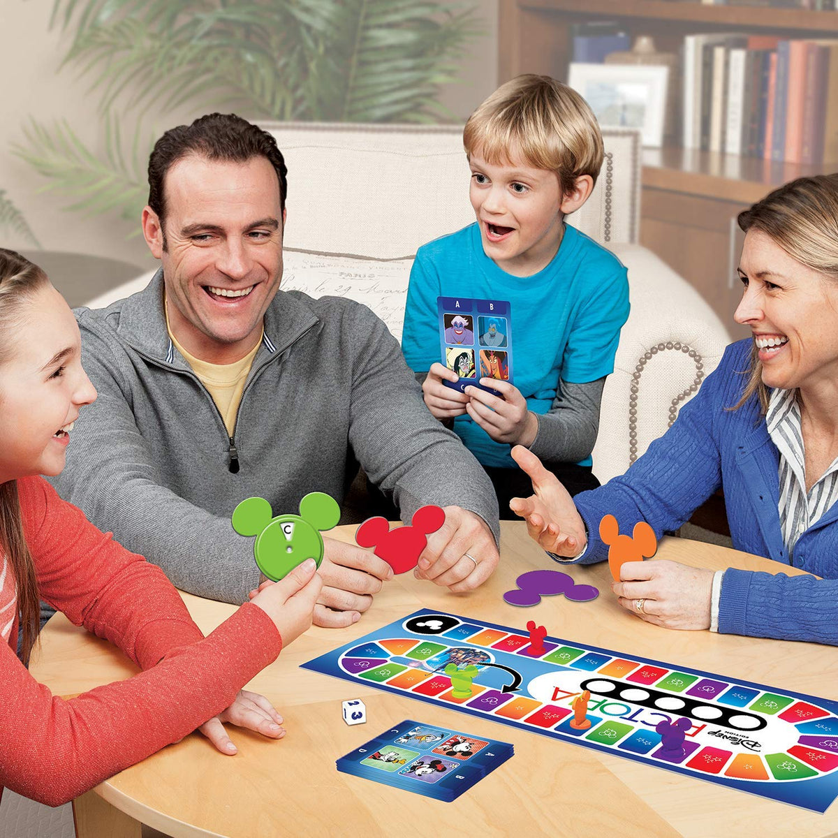 Wonder Forge Pictopia - Family Trivia Game: Disney Edition | Interactive Quiz Activity | Social Bonding Experience | Memory Enhancing | Ideal for Ages