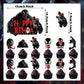 Spider Birthday Party Cake Toppers Decorations, 25 Pcs Black Spider Cake Topper and Cupcake Toppers Set, Perfect for Kids' Birthday Cakes - Superhero