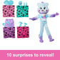 Barbie Cutie Reveal Care Bears Doll & Accessories, Series 2 Dream Bright Bear with 10 Surprises Including Color Change & Mini Bear