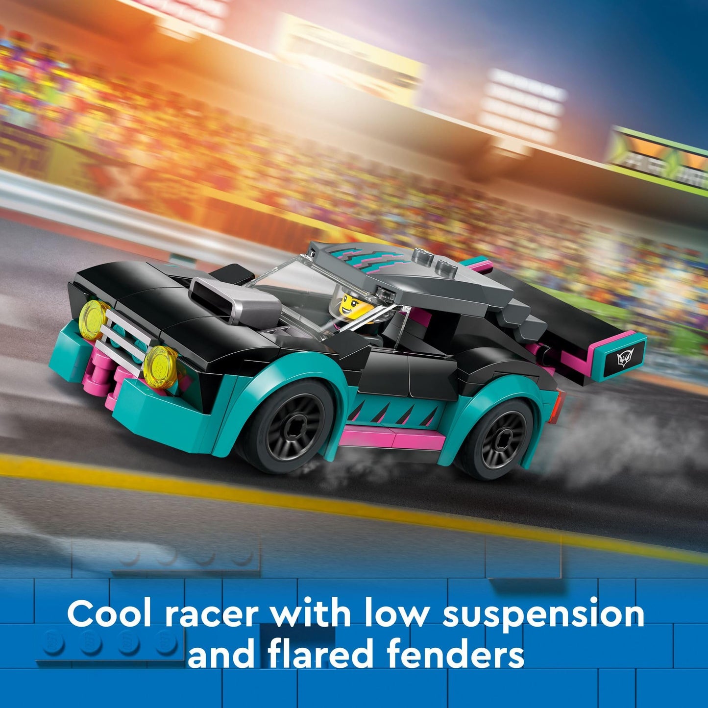 LEGO City Race Car and Car Carrier Truck Building Toys - Pretend Play Toys for Boys & Girls, Ages 6+ Years - Gift for Christmas - W/Racer & Driver