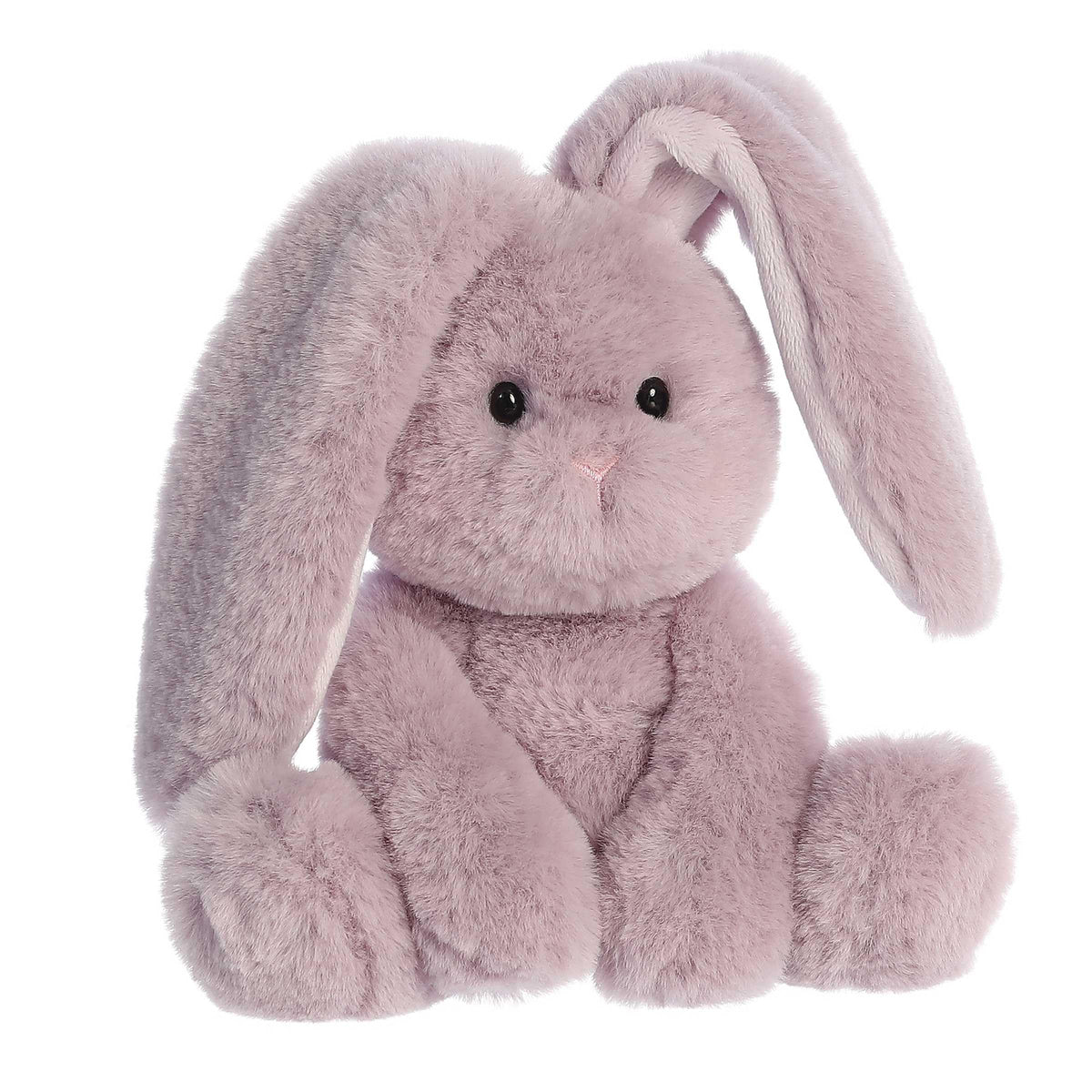 Aurora Spring 6.5" Candy Cottontails Lilac Vibrant Stuffed Animal