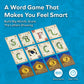 ALLPLAY Wordsy Board Game - Play All The Big Words You've Always Wanted to - Makes You Feel Smart - Rewards Quick Thinking - Great for Adults