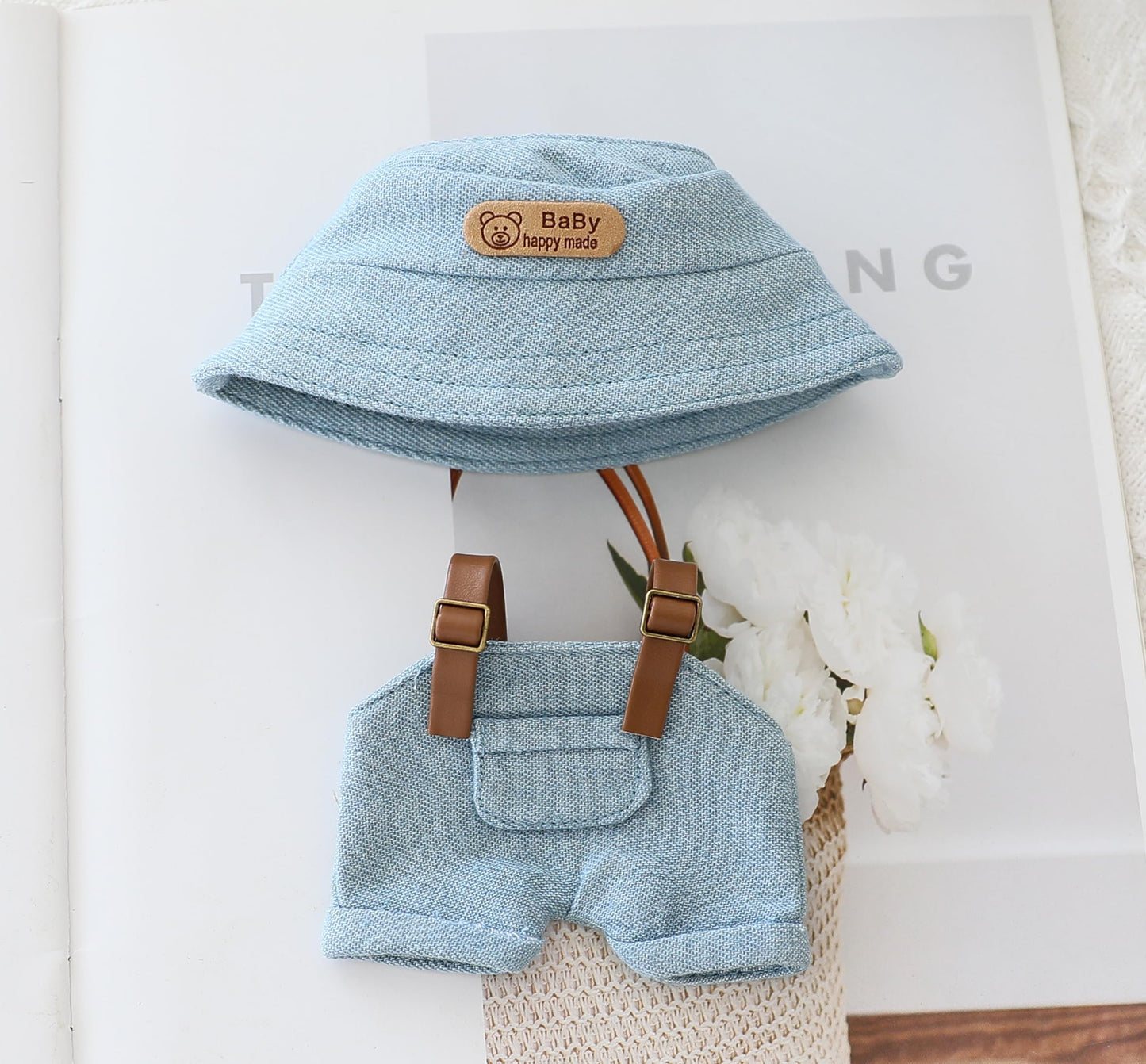 (3 Pack) Clothes for Labubu Doll,Clothes for Dolls Accessories,Three Outfit Set Suitable for Labubu 15&17cm ,Adorable Dress-Up Accessories for Labubu