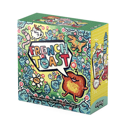 Allplay French Toast Board Game | Word Association Party Game, Fast Thinking Social Guessing Game | 2-10 Players, 15 Min Playtime Family & Group Game