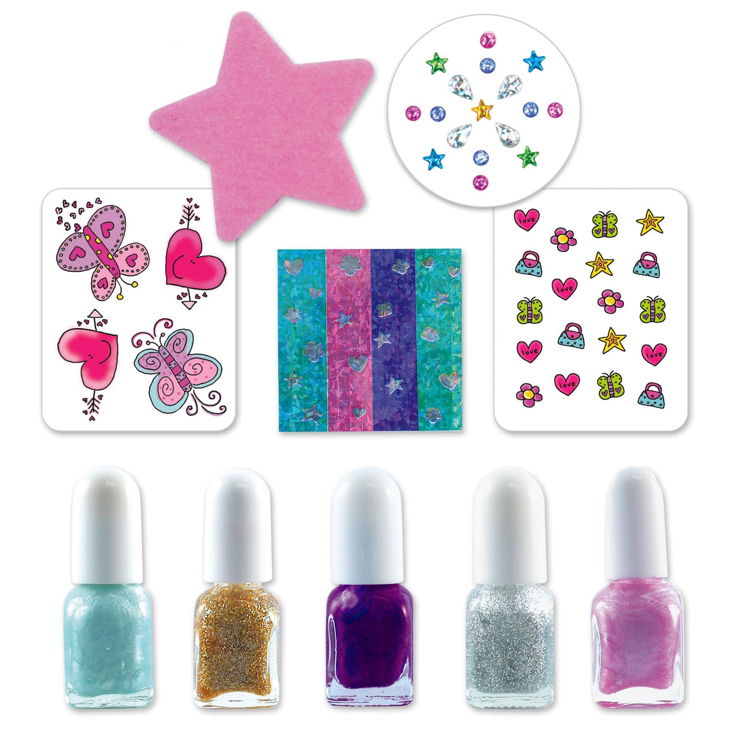 Galt Toys, Nail Art, Craft Kits for Kids, Ages 7+