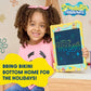 Spongebob Squarepants LCD Doodle Writing Tablet Toy - Travel Essential for Kids - Birthday Gift for Boys & Girls - STEM Drawing & Educational Learning