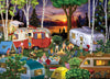 Vintage Campers Jigsaw Puzzle 1000 Piece by Vermont Christmas Company - Camping Puzzles for Adults & Families - Fully Interlocking & Randomly Shaped