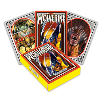Aquarius Wolverine Nouveau Playing Cards - Wolverine Themed Deck of Cards for Your Favorite Card Games - Officially Licensed Merchandise