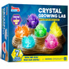 JOVA Klever Kits Crystal Growing Lab- 7 Color Crystal Growing Kit with Light-Up Base, Educational Toys Birthday Gift for Boys and Girls, Science Kits