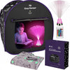 Special Supplies Blackout Sensory Tent for Kids, Pop Up Calming Play Room with Fiber Optic Lamp and Glow-in-the-Dark Fuzzy Blanket