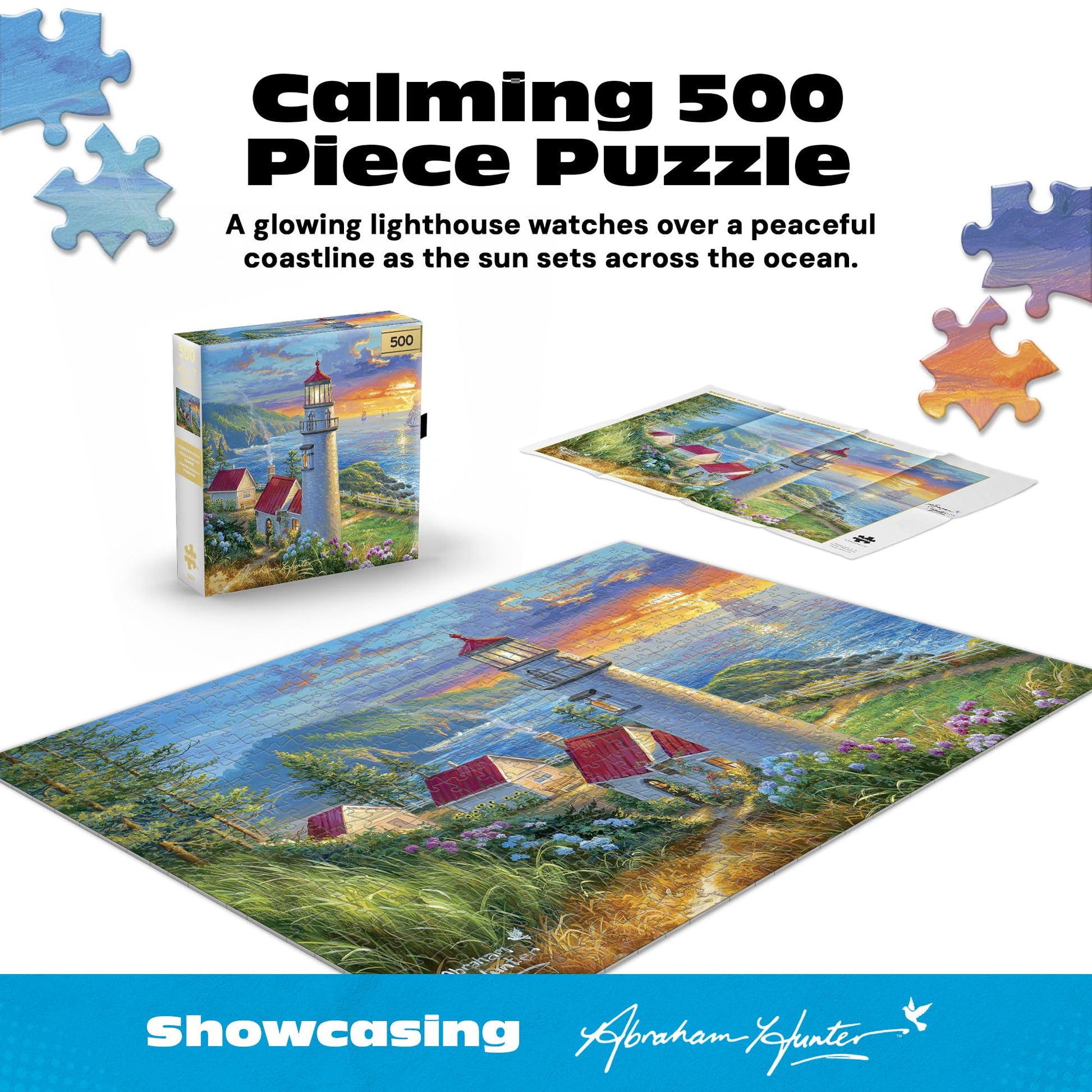 Buffalo Games - Evening Watch - 500 Piece Jigsaw Puzzle for Adults