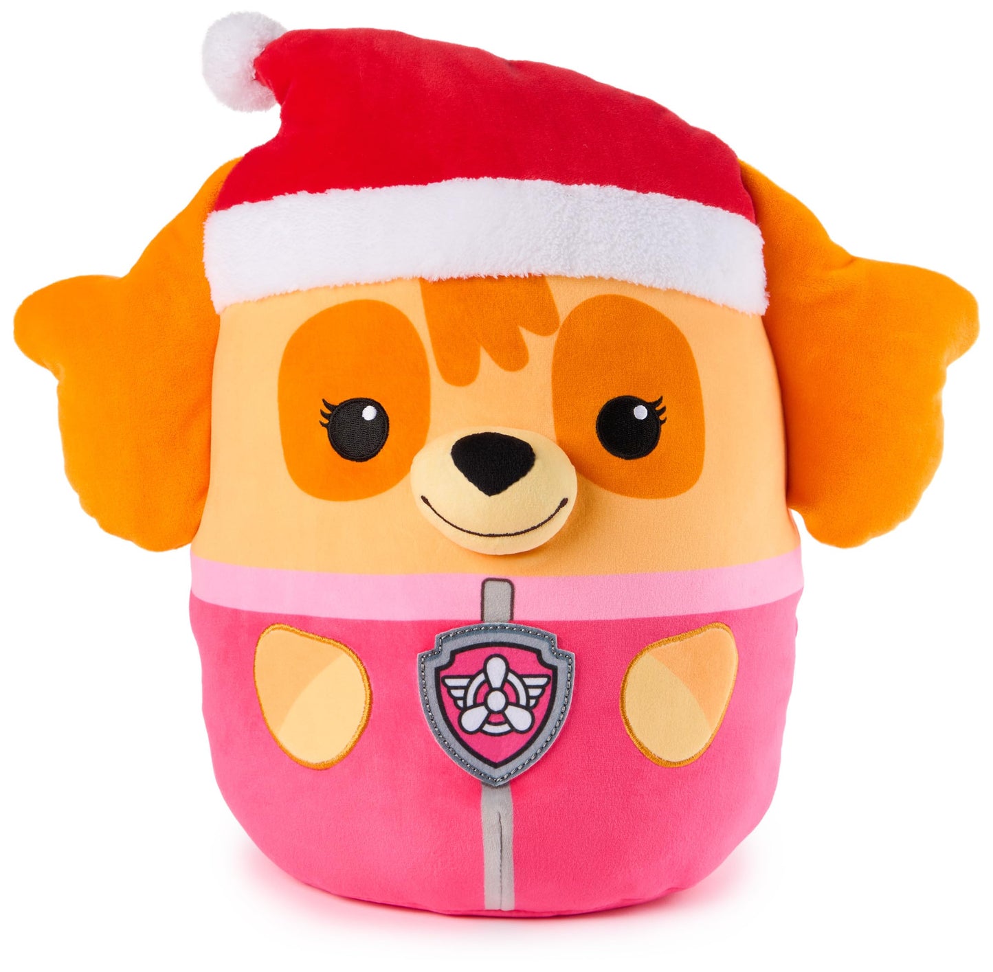 PAW Patrol Winter Holiday Skye 12-Inch Squishy Plush Toy for Ages 3+