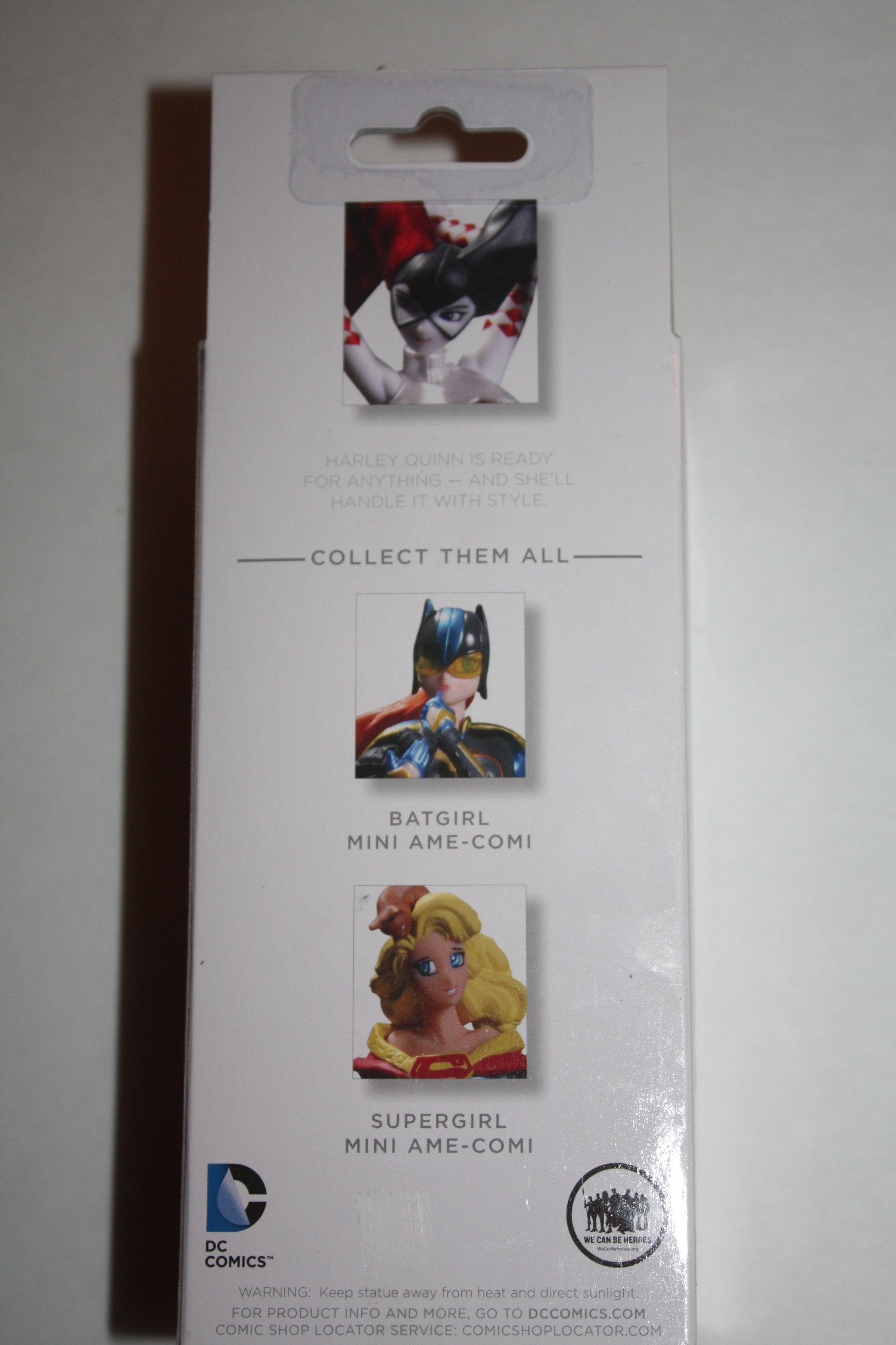DC Direct AmeComi Heroine Mini PVC Figure Harley Quinn Wave 2 Ame-comi