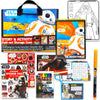 Star Wars Ultimate Activity Set - Portfolio Bundle with Coloring Books, Stickers, Games, Puzzles, Drawing and More | Star Wars Activities for Boys,