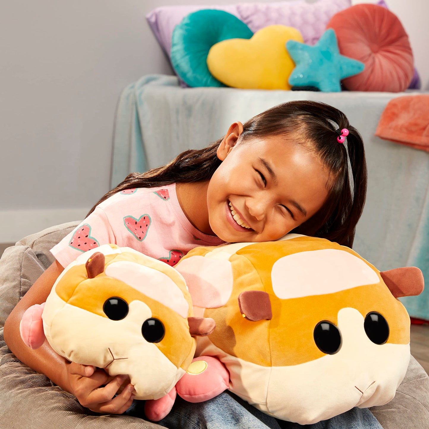MGA Entertainment Pui Pui Molcar 16-Inch Potato, Ultrasoft Stuffed Animal Large Plush Toy, Gift for Kids Girls Boys Collectors Ages 3 4 5 6 7+