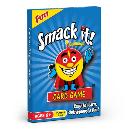 Arizona GameCo Smack it! Card Game for Kids - Fun and Easy to Learn - a Fun Game for Kids or Birthday Gift Idea - Boy or Girl Ages 6-12