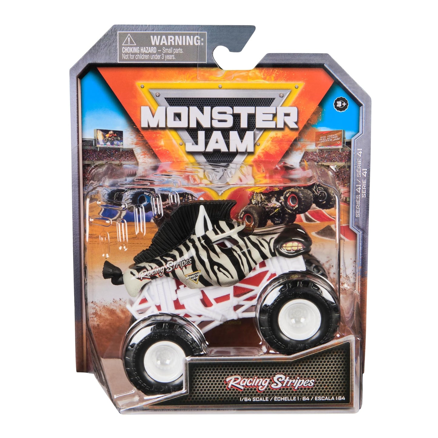 Monster Jam Racing Stripes, Series 41