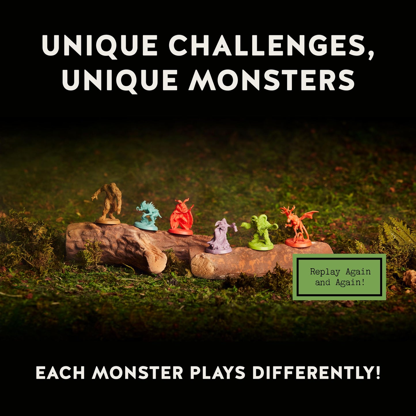 Ravensburger Horrified Games - American Monsters - Strategy Board Game - Boost Critical Thinking & Teamwork - Cooperative Gameplay - Unique Monster