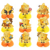 9 PCS Cheese Honeycomb Centerpieces Table Decorations Cheese Table Centerpieces for Cheese Party Supplies Cheese Birthday Party Decorations