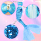 BLIJOLA Doll Clothes 5 Sets Sequins Dresses for 11.5 Inch Girl Doll Including 2 Mermaid Clothes Swimwear 1 Evening Dress 2 Casual Dress Party Outfits