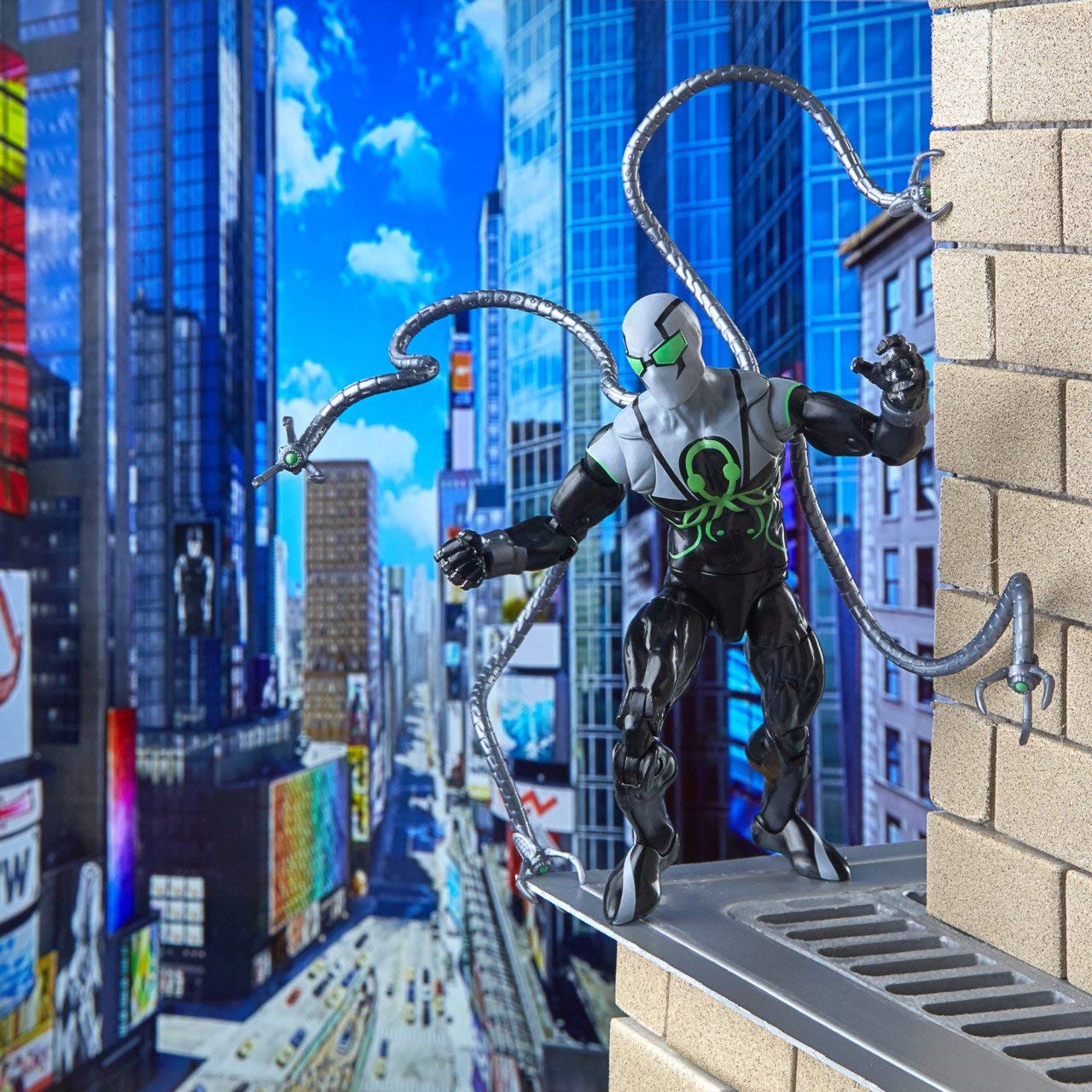 Hasbro Marvel Spider-Man Legends Series 6" Collectible Action Figure Superior Octopus Toy, with Build-A-Figurepiece & Accessories