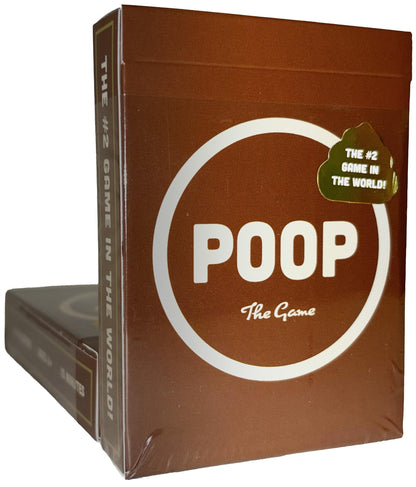 Breaking Games Poop The Game - Hilarious and Family-Friendly Card Game for Kids Ages 6 and Up - Perfect for Game Night and Parties - 2-5 Players - New