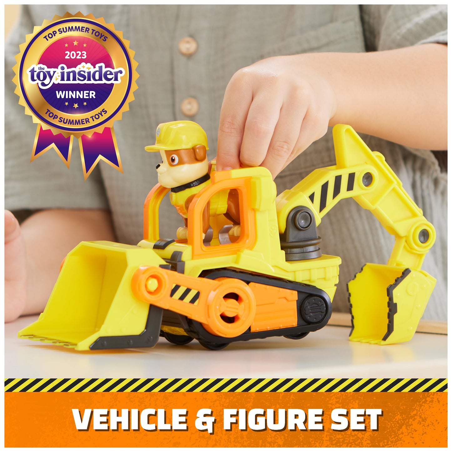 Ruben & Compagnie - Ruben Toy - Collectable Paw Patrol Car Figurine - Cartoon Adventures Constructions - Paw Patrol Toy - Children's Car - Children's