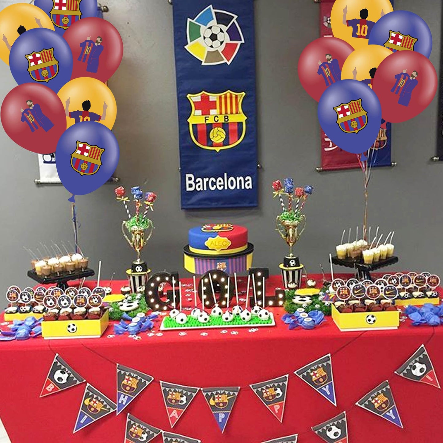 Soccer Theme Birthday Party Decorations, Birthday Party Supplies