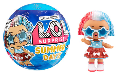 LOL Summer DayZ Jubilee Doll with 7 Surprises, Accessories, Limited Edition Collectible Doll, Paper Packaging