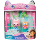 DREAMWORKS GABBY'S DOLLHOUSE: The Film Queen Kitty Fairy & Kitten Gnome Figure Set with 2 Accessories, for Children from 3 Years