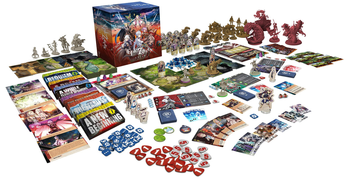 Epic Seven Arise Core Box by Japanime Games | Anime-Style Adventure Board Game | 1-4 Players | Playtime 60 Minutes | Ages 14+