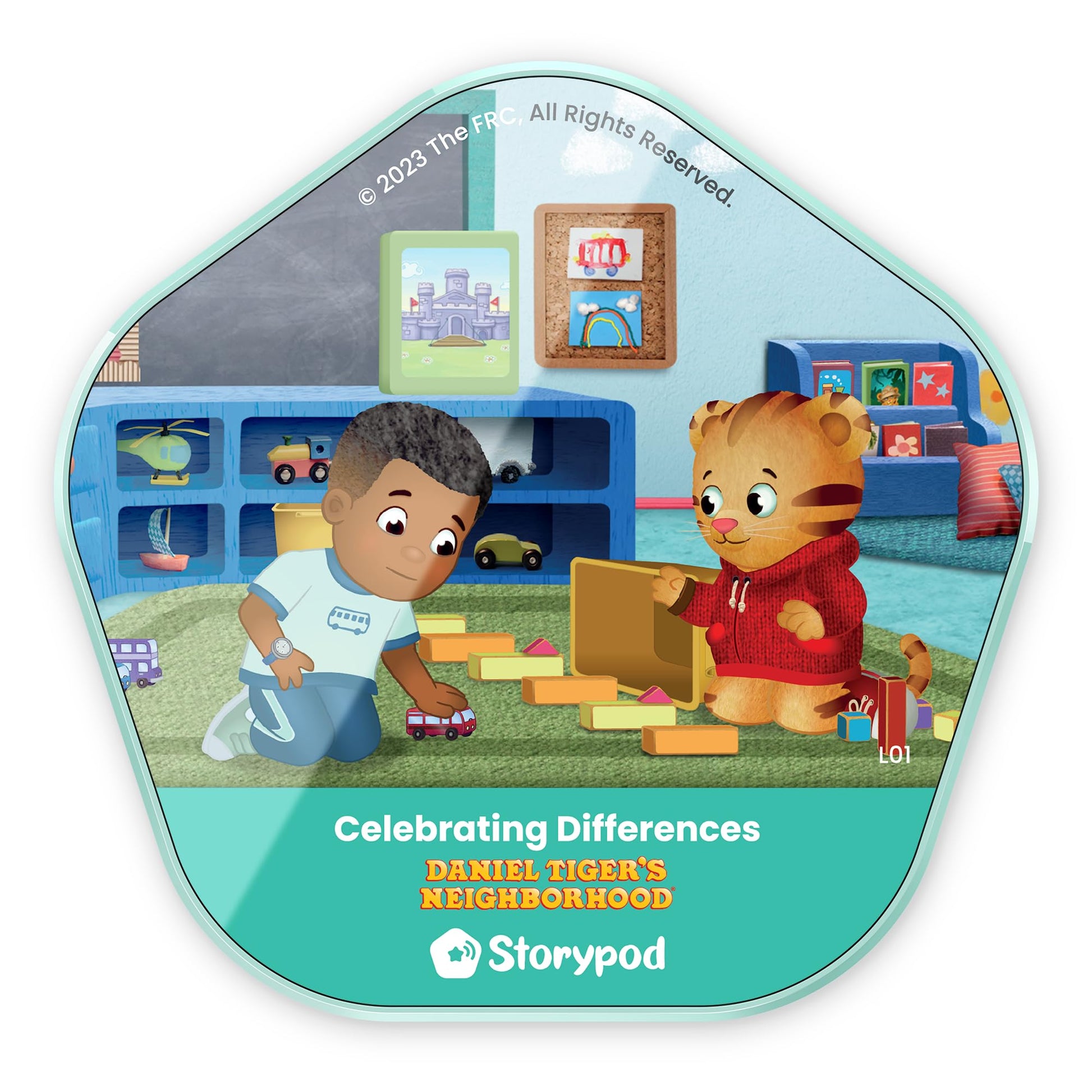 Storypod | Celebrating Differences with Daniel Tiger | Token for The Storypod Audio Learning System | SEL Audio Learning & Interactive Fun