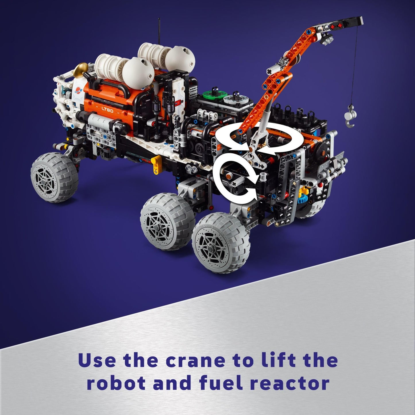 LEGO Technic Mars Crew Exploration Rover Building Toy - Build & Display for Room Decor - Gift for Christmas - Set for Boys & Girls, Ages 11+ Years