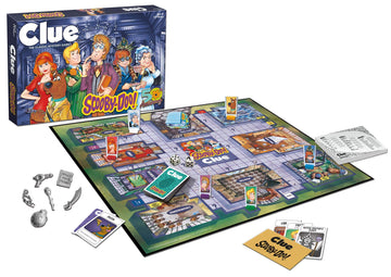 CLUE: Scooby-Doo Board Game | Official Merchandise Based on the Popular Cartoon | Gather the Gang and Solve the Mystery!