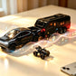 RCOOS Alloy Toy Truck Set with Trailer and ATV Toy Race Car with Sound Light Effect RV Set Pull Back Car for Kid Ideal Gift Age 3+ Metal Vehicle