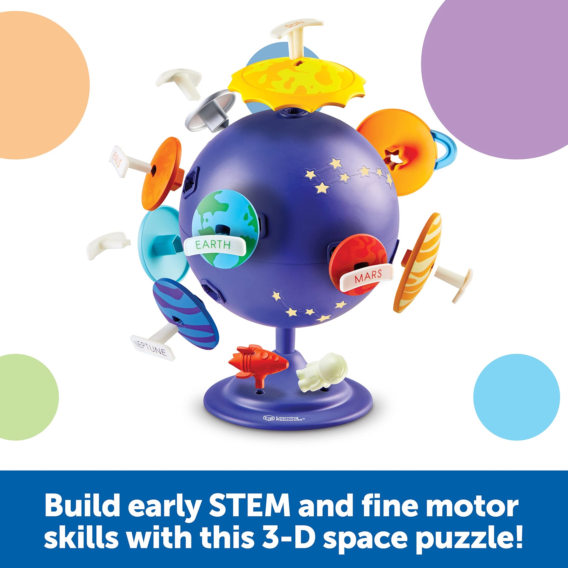 Learning Resources Solar System Puzzle Globe