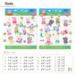 Desert Cactus Peppa Pig Sticker - 30 Peppa Stickers Premium Vinyl Decal Made in USA for Laptop Water Bottle Car Scrapbook Sheet Decorations Birthday
