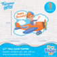 Treasures Gifted Officially Licensed Blippi Birthday Decorations Vehicle - Cake Topper Set - 1 Blippi Cake Topper & 24 Cupcake Toppers & Wrappers