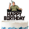 Sopranos Birthday Cake Topper - Glitter Sopranos Party Decorations For Italian Birthday Party Cake Décor