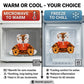 Warm Pals The Tiger Clemson University University Mascot CU - Heatable Coolable Bedtime Comfort Plushie 1.5lbs - Cozy Microwavable Lavender Scented