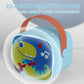 Snowall Dinosaur Karaoke Machine for Kids,Portable Bluetooth Speaker with Wireless Microphone,Kids Music Player Toys for Boys,3,4, 5, 6, 7, 8+ Years
