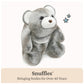 GUND Snuffles 13-Inch Classic Gray-Brown Teddy Bear Plush Toy for Ages 0+