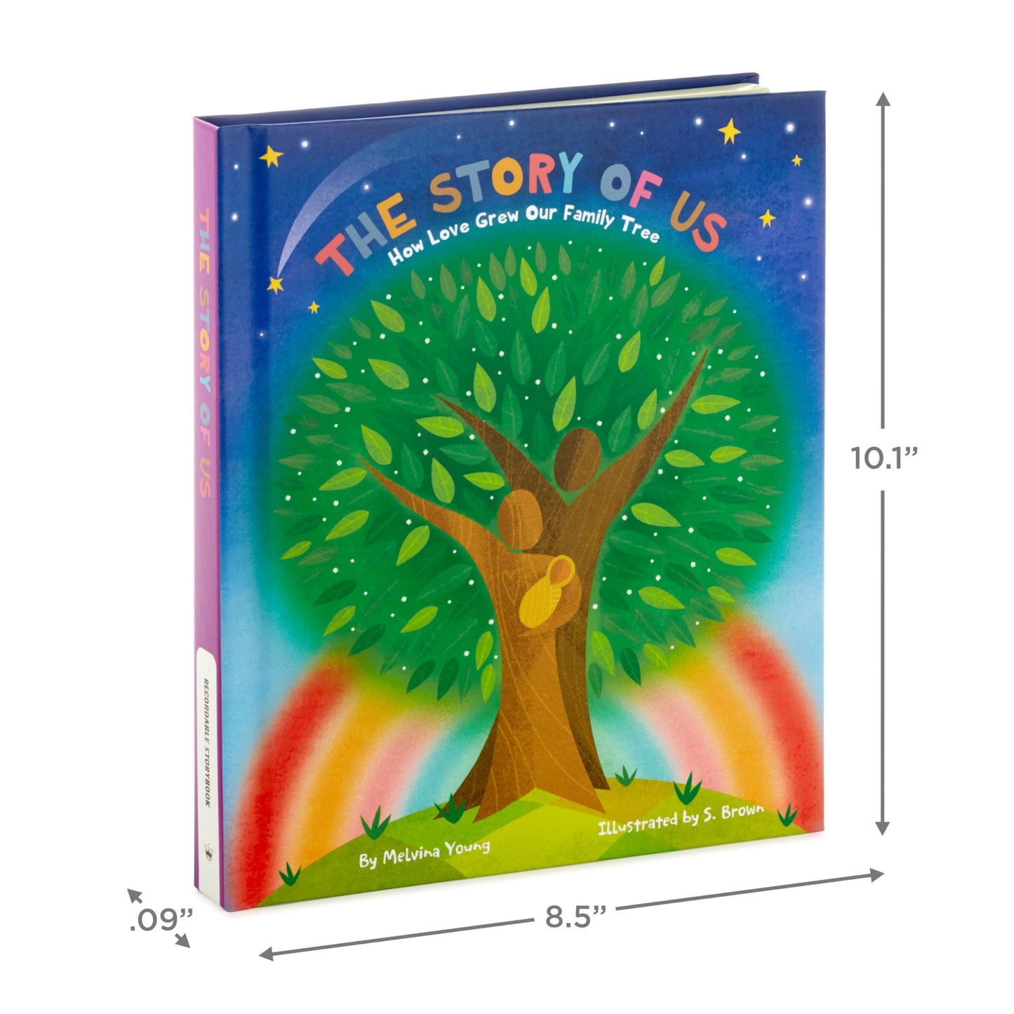 Hallmark Recordable Storybook With Music (The Story of Us: What Makes Our Family Tree Special) Gifts for Kids, Grandchildren