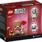 LEGO BrickHeadz Valentine's Bear 40379 Building Kit, New 2021 (150 Pieces)