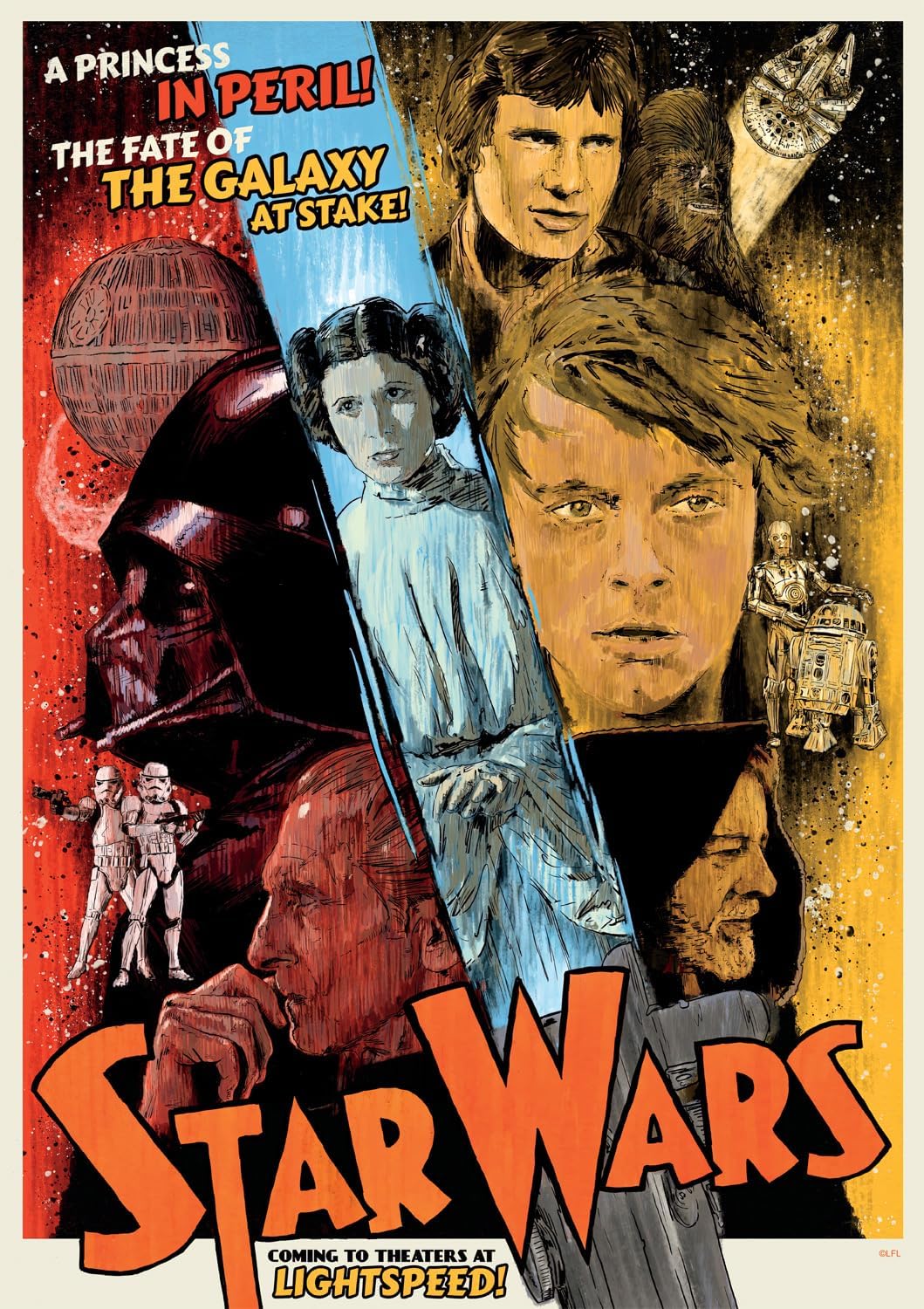 Buffalo Games - Star Wars - The Fate of The Galaxy at Stake! - 500 Piece Jigsaw Puzzle for Adults -Challenging Puzzle Perfect for Game Nights