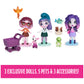 Zombaes Forever, Wild Vibes, Abandoned Pet Shop Customizable Doll House Playset, 3 Exclusive Zombie Dolls & Accessories, 5 Pets, Kids Toys for Girls